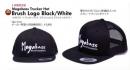 Megabass Trucker Hat Brush Logo Black/White